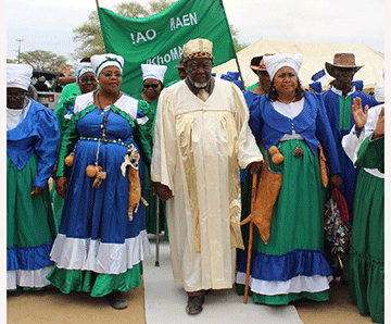 damara Damara people meet to map way forward