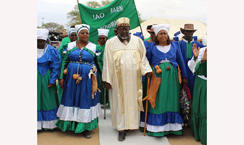 Damara people meet to map way forward