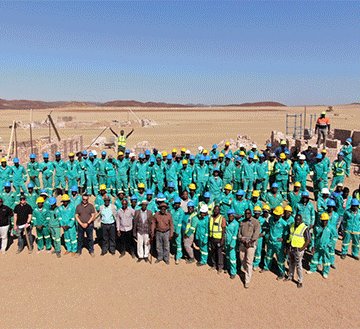 daures Construction of Daures Green Village on track