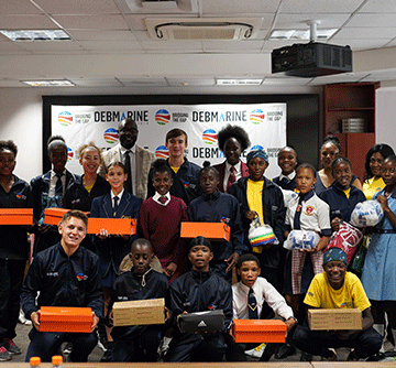 Debmarine bridges the  gap with equipment handover