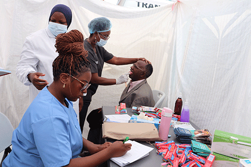 Oshana launches oral health week