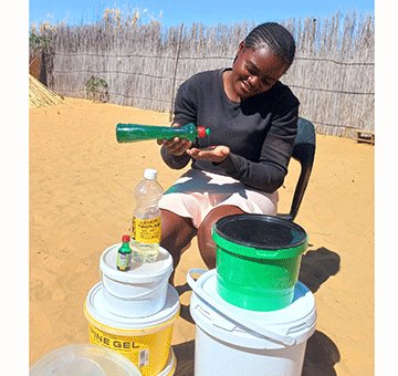 Ndiyona youth has big dishwashing dreams