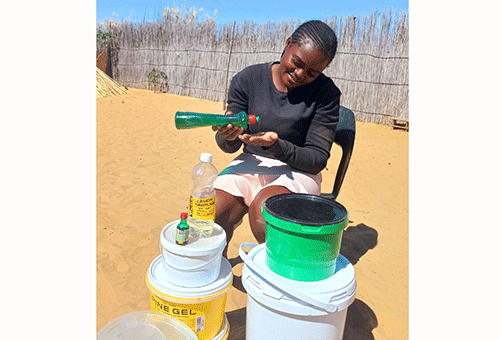 Ndiyona youth has big dishwashing dreams