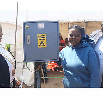 electricity drc DRC homes get electricity