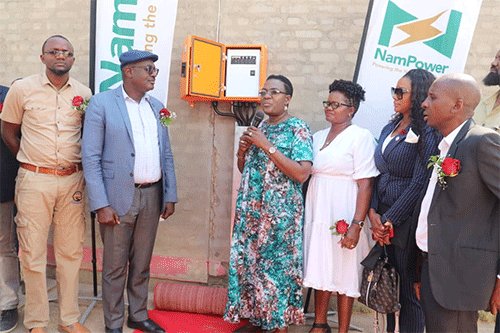 50% of Namibian households without electricity