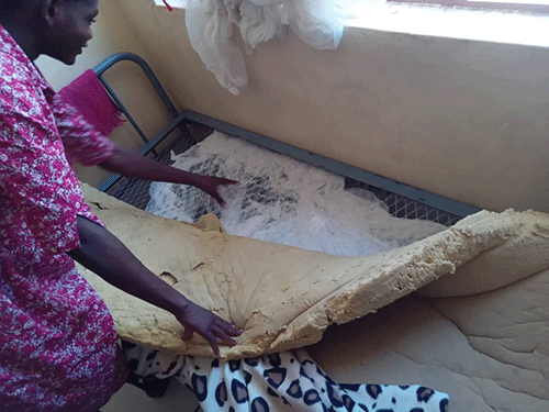 Engela waiting ward in disrepair