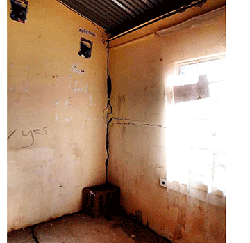 Epukiro kindergarten falling apart