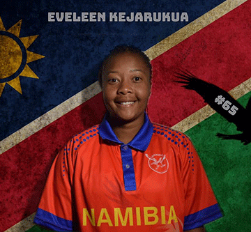 eveleen jpg Cricketer Kejarukua joins English cricket side