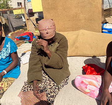 Family of 18 left out in the cold