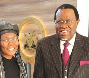 females 2 Female youth political leaders remember Geingob