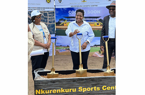 field New sports facility for Nkurenkuru …state-of-the-art centre coming up