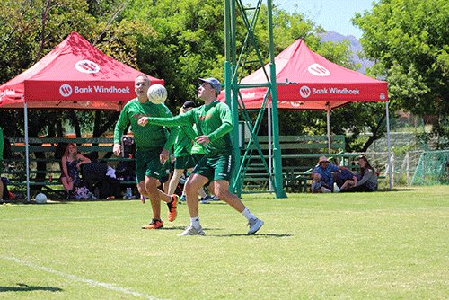 Fistball action in Swakopmund this weekend