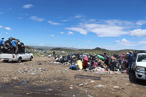 Temporary dumpsite irks school community