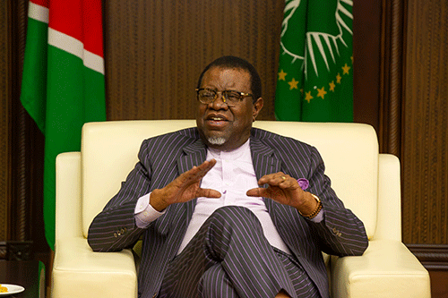 Geingob: ‘Mubaliwe’  