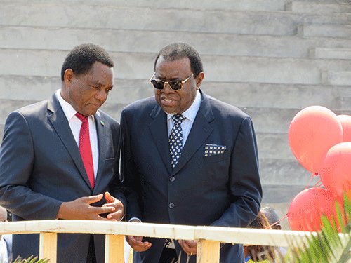 Geingob, HH tout smart partnerships 