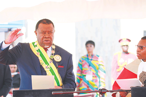 Geingob vows to soldier on despite cancer scare