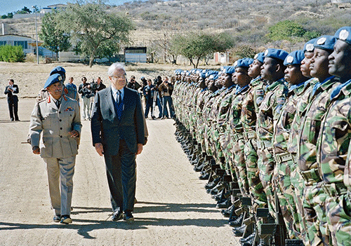 Geingob commemorates International Peacekeeping Day
