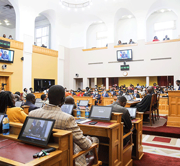 geingob sona 1 SONA cheers for Geingob