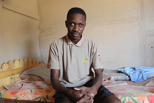 Graduate with chronic condition clings on