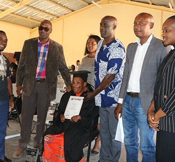 graduation 1 Kavango West residents gain leather production training