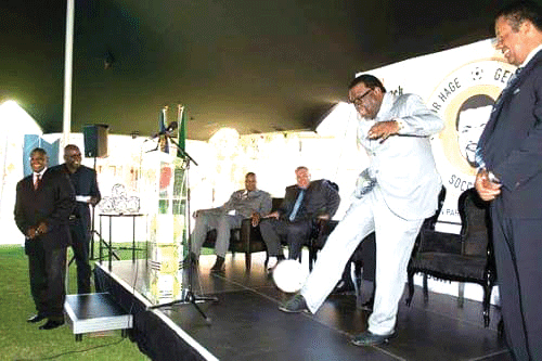 !Gâise !gûre sida kai khoëtse Dr Hage Gottfried Geingob, 1941–2024