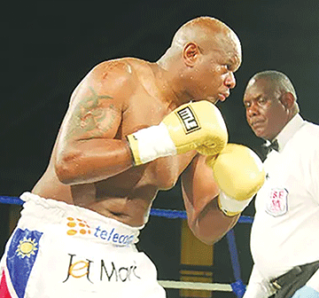 ‘The Terminator’ celebrates 30 years of glory… content with achievements in the ring … pays homage to Geingob for suppor