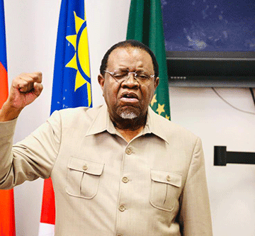hate 1 No hate for Ekandjo – Geingob