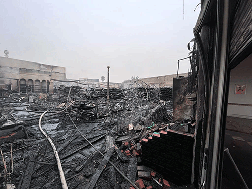 henties Shopping complex suffers N$25m fire loss