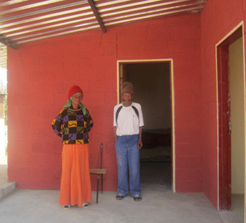 house ‘Ouma’ Frederick gets dream house