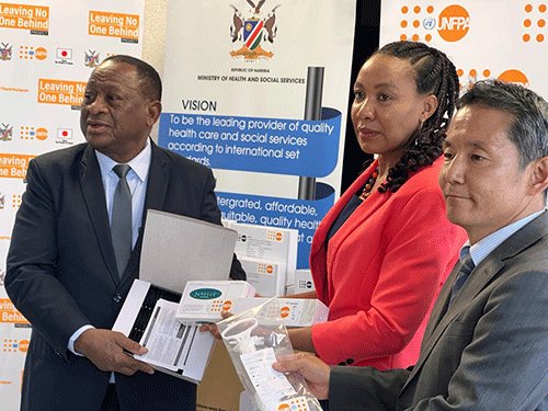 Japan donates reproductive health kits