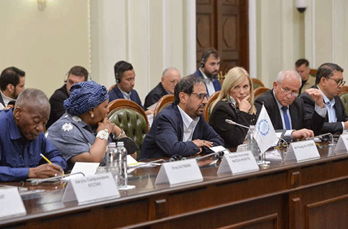 Katjavivi on Ukraine-Russia peace mission