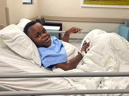 Kidney donor comforts Iipinge’s life