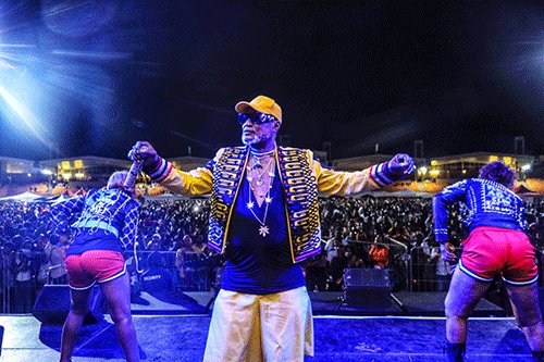Koffi enchants Namibia