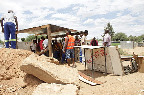Walvis Bay residents lambast municipality for land evictions