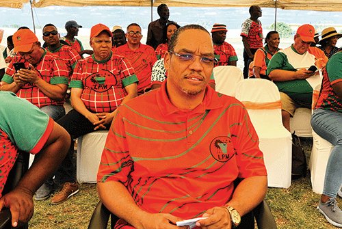Swartbooi targets a Swapo defeat… as LPM launches 2024 elections’ campaign