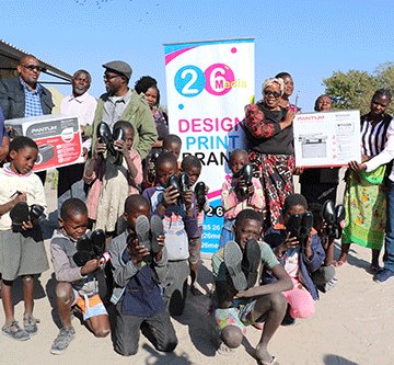 Masikili school gets printers, shoes