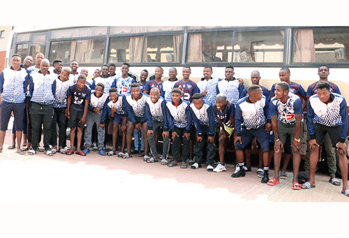 Matebele set up camp in Namibia …matches planned against local opponents