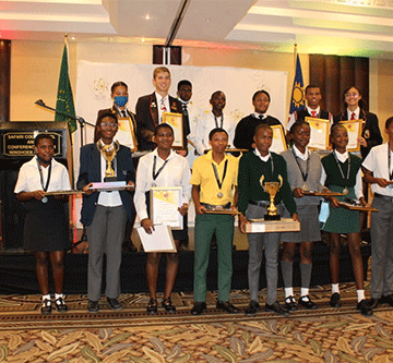 Mathematically-gifted receive awards