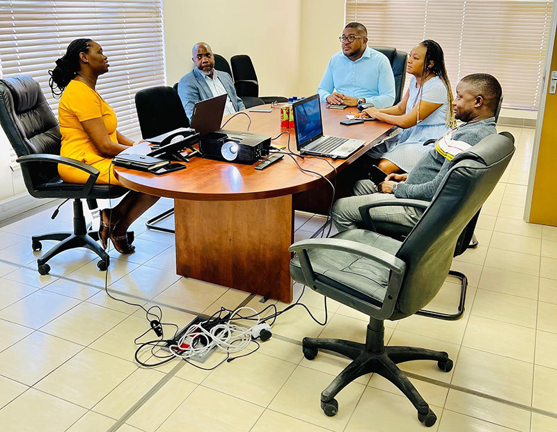 Mathe engages regional office staff