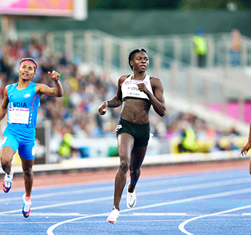 Mboma   set for track return