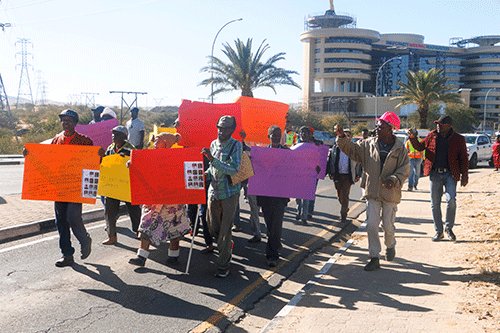 Ex-mineworkers demand benefits from NAM-MIC