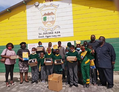 Mondesa’s children reinvest in community