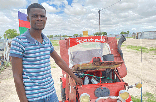 ‘I am destined for greatness’… security guard assembles vehicle from scratch