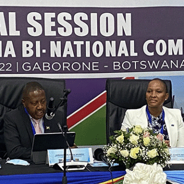 mou botswana Namibia, Bots to agree on one-stop border post