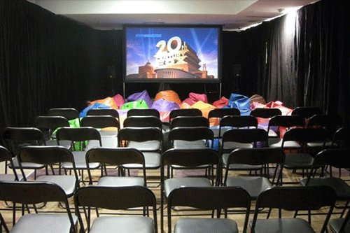 Movie night loading  at AFM Church