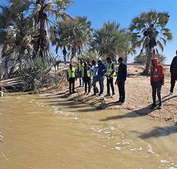 NamWater pumps water into Etaka-Uuvudhiya earth canal