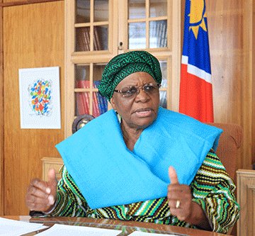 nandi Nandi-Ndaitwah a kumagidha oshigwana shi longe sha mana mo