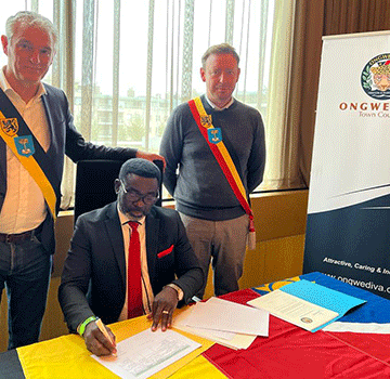ongwediva 1 Ongwediva, Stad Lommel renew cooperation agreement