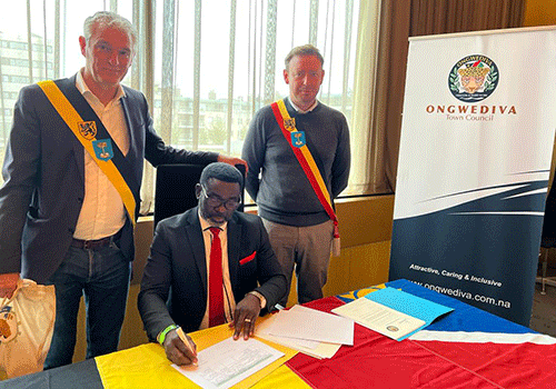 Ongwediva, Stad Lommel renew cooperation agreement