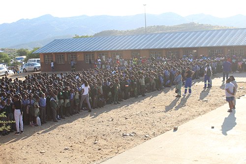 Teachers roll up sleeves …overcrowded classrooms remain a nightmare…Govt calls for patience